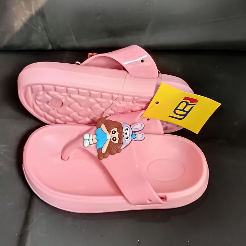 Sandal anak perempuan Sandal jepit princess import Sendal anak kekinian