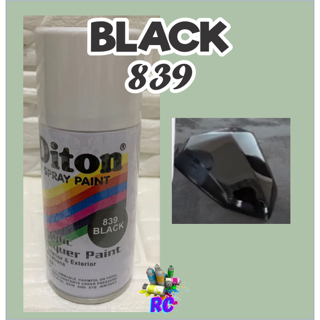 Cat Pilox DITON Black Glossy 839 300cc