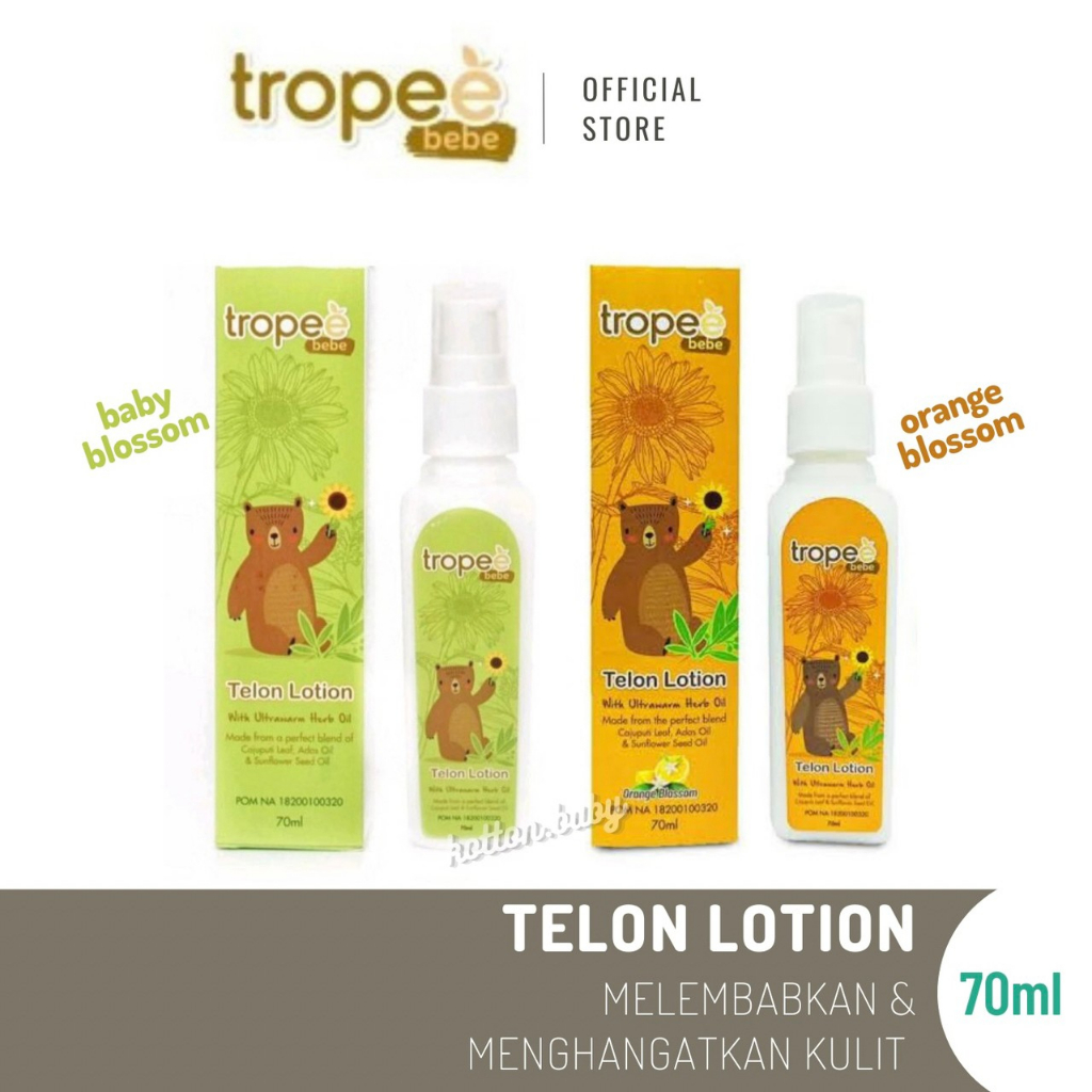 Tropee Bebe - Telon Lotion (Baby Blossom &amp; Orange Blossom) 70ml