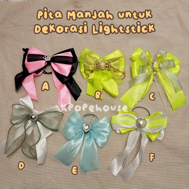 

PITA DECORASI LIGHTSTICK BLACKPINK,NCT,TXT,TREASURE