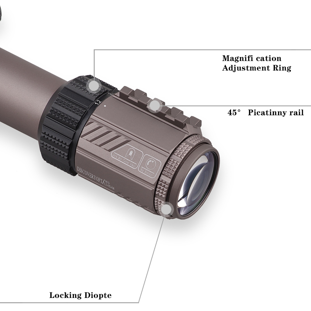 TELESKOP/TEROPONG WG 1.2-6X24 IR (30MM)