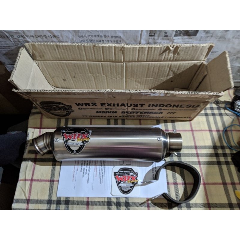 Silincer Wrx Trioval K3 Emblem Vietnam Original Produk