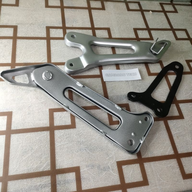 STEP RX KING NEW SILVER 2008 SET BREKET HITAM