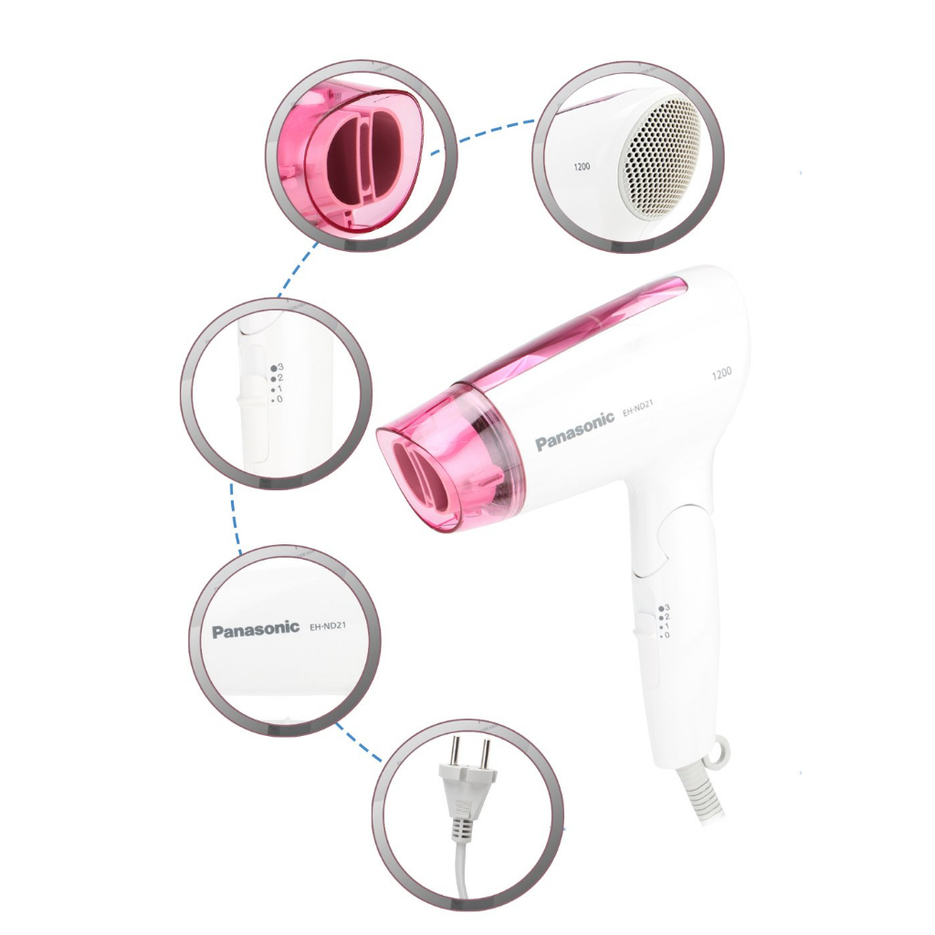 PAKET MURAH!! Bundling Hair Dryer EH-ND21 + Shaver Heles HCL-901