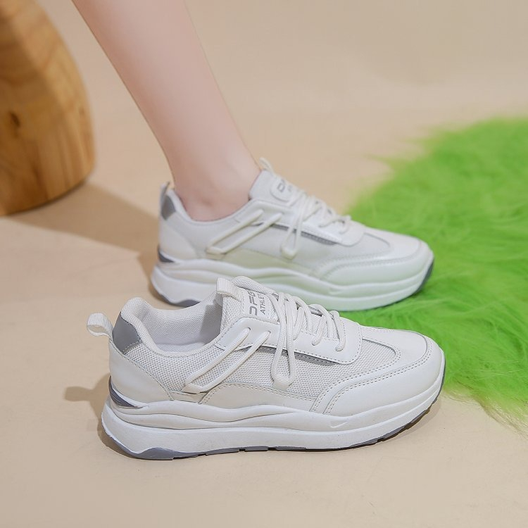 Sepatu Cream Perempuan Cantik Import Sneaker Putih Wanita Santai Sneakers Shoes Wanita Casual SP-223