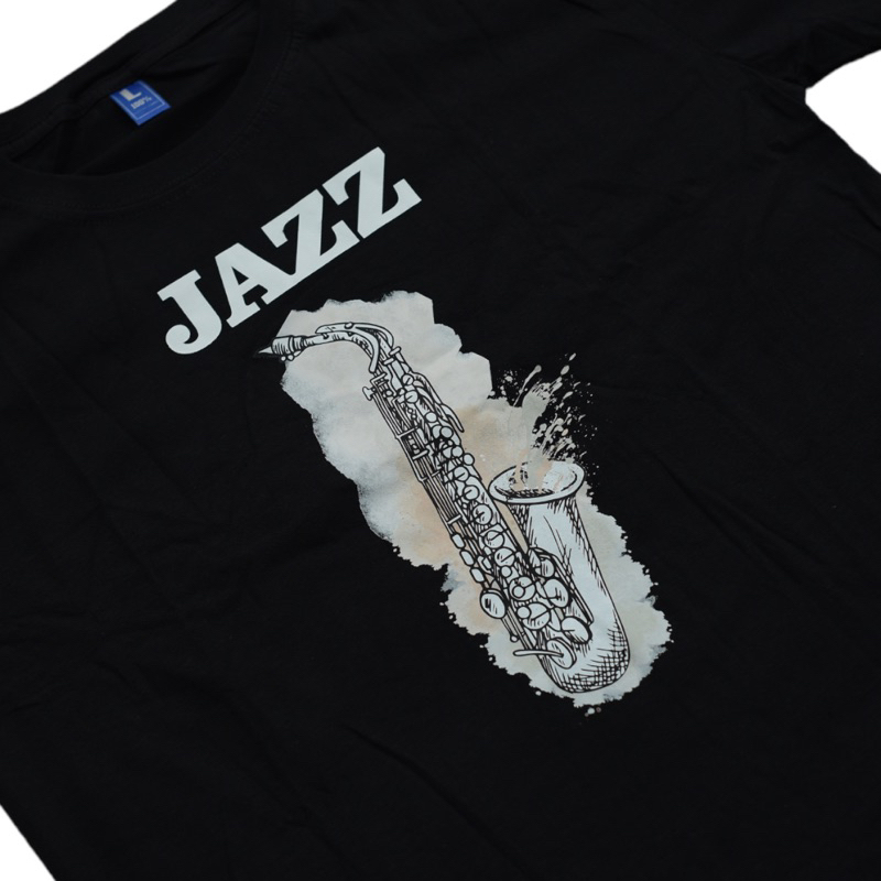 Kaos gambar saxophone 100RB dapat 3PSC