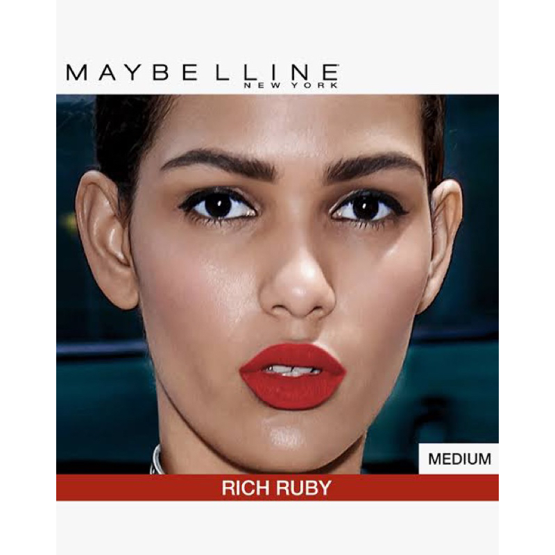 Maybelline The Creamy Mattes - Matte Lipstick Make Up Khusus No.691 {Rich Ruby}