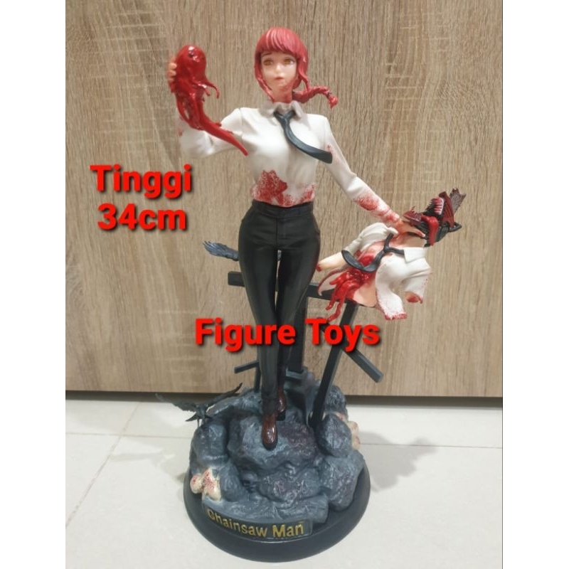 Figure anime chainsaw man makima