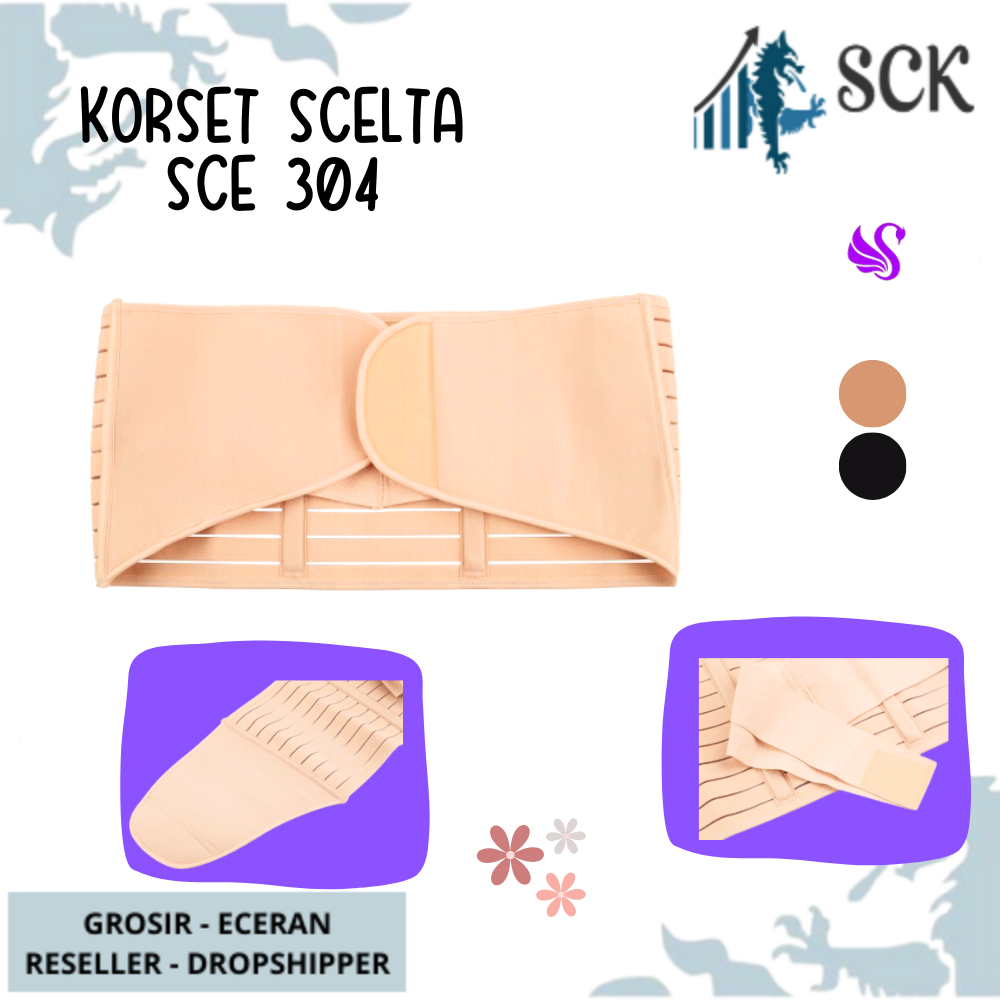 Korset SCELTA 304 Korset Pelangsing / Pengecil Perut stlh Melahirkan Wanita / Korset 304 - sckmenwear GROSIR