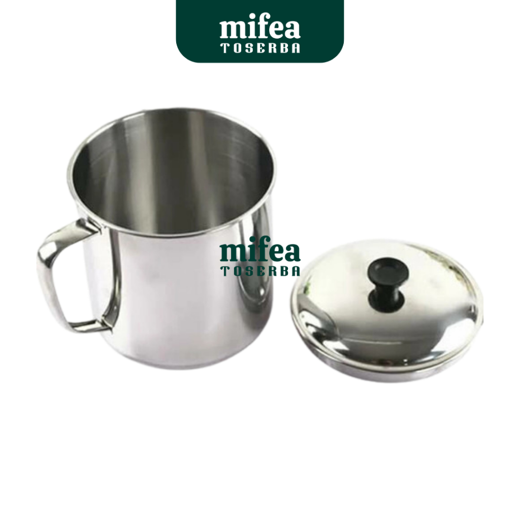 MUG STAINLESS TEBAL 11CM