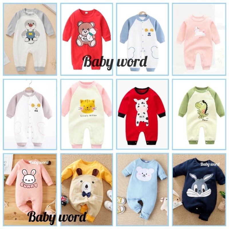 Sleepsuit bayi/Romper panjang bayi