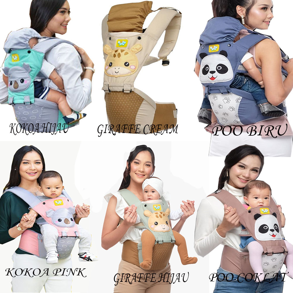 NEW!! Hipseat Baby joy Pinguin series - Gendongan Hipseat - Gendongan Bayi Hipseat