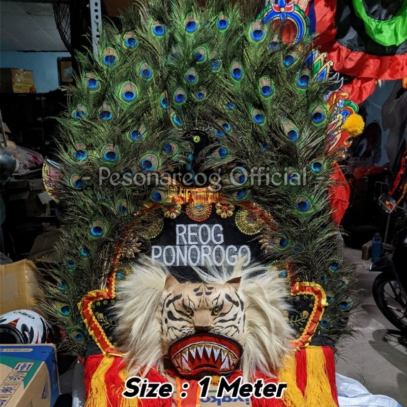 Reog Ponorogo Mini Ukuran 1 Meter Bahan Bagus Kualitas Premium