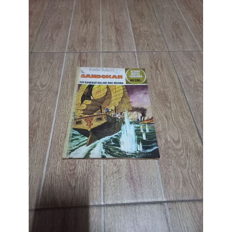 komik album cerita ternama sandokan