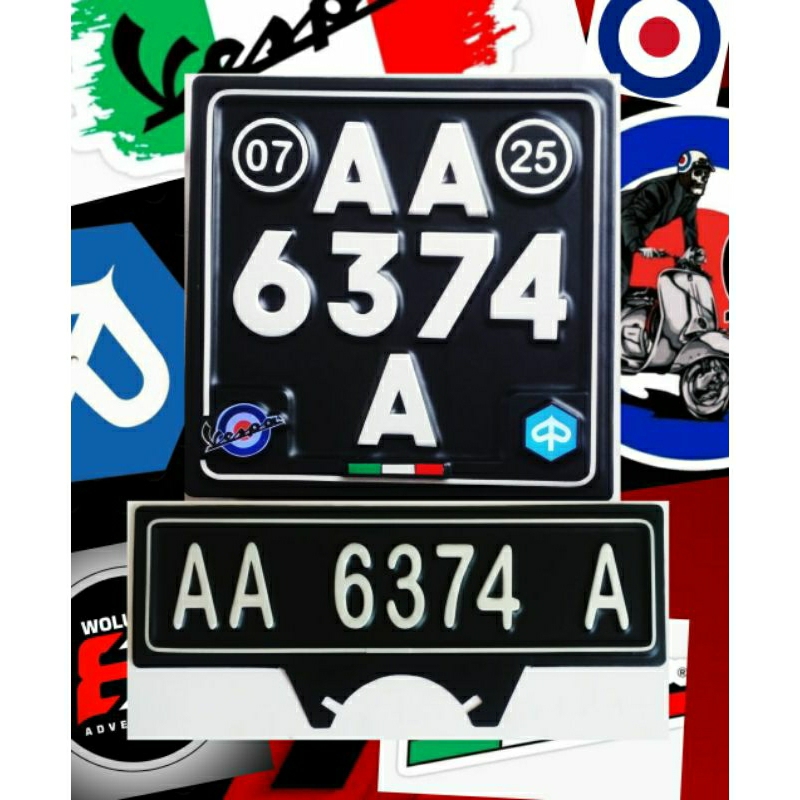 plat vespa lawas