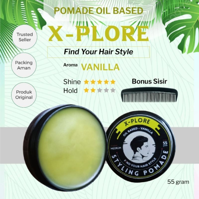 POMADE GROSIR X-PLORE STYLISH MIN ORDER 10 PCS FREE SISIR