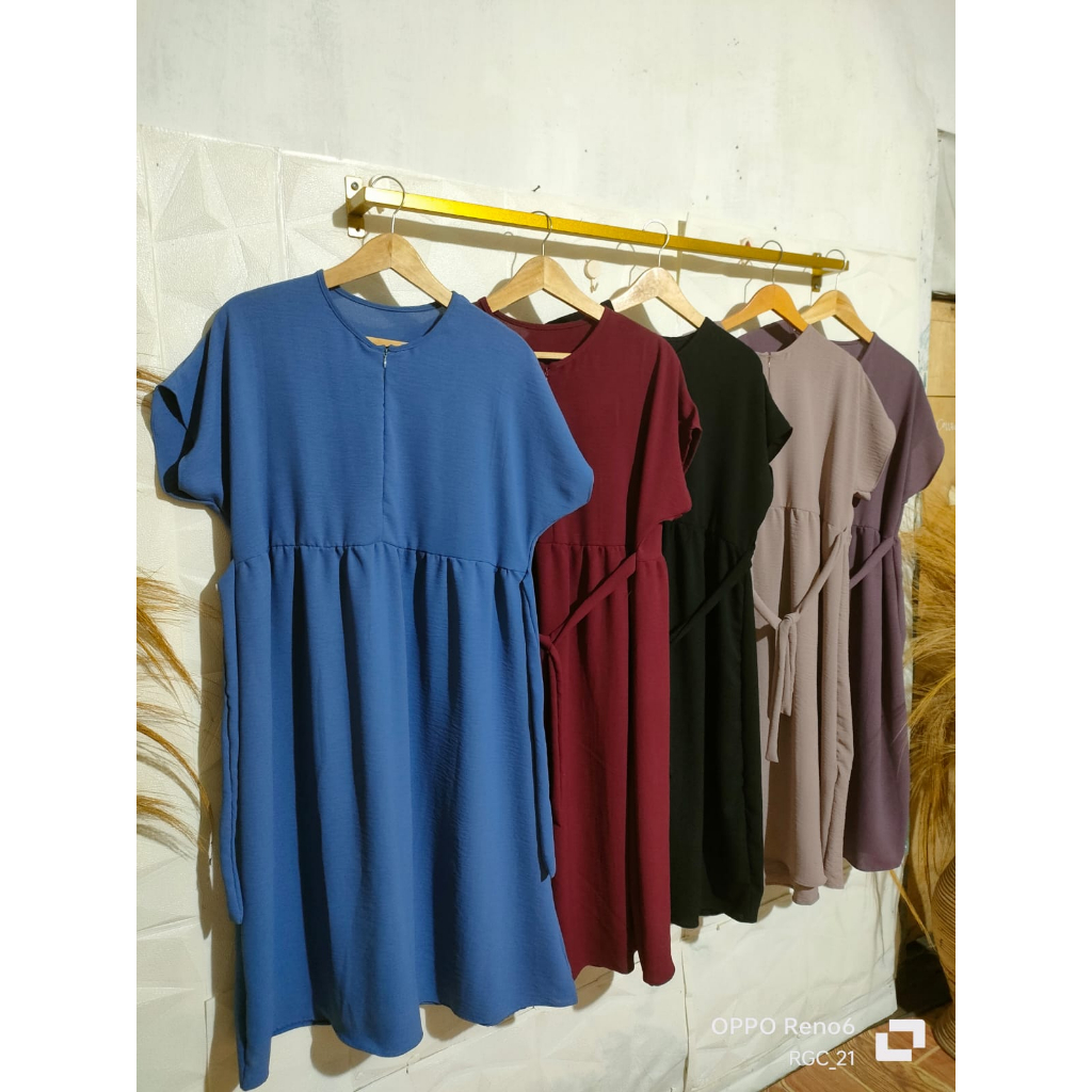 DRESS TERBARU DASTER PREMIUM DRESS MUSLIMAH WANITA