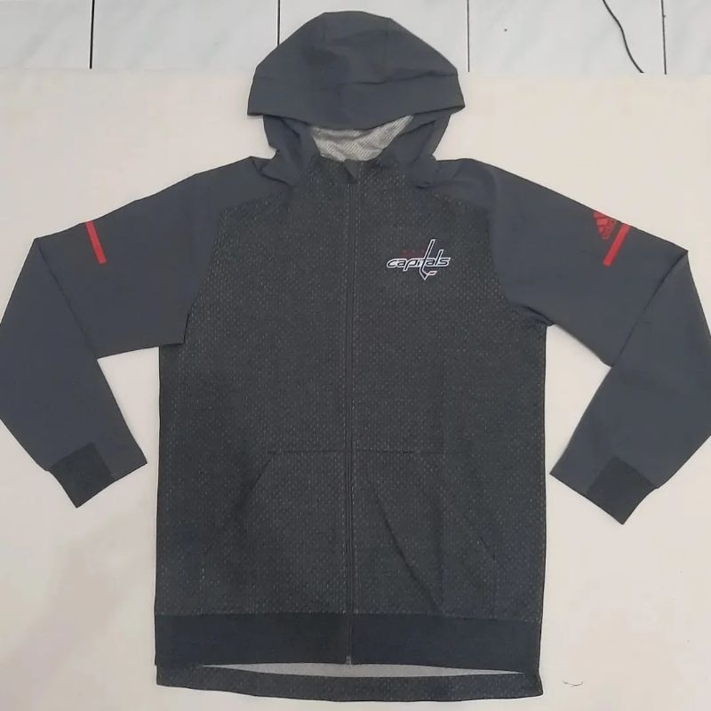 ADIDAS X NHL CLUB HOODIE GREY