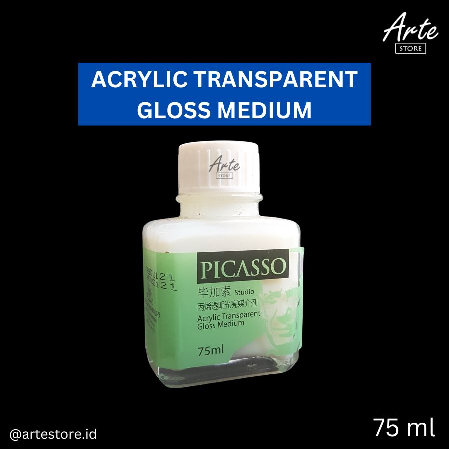 PICASSO Acrylic Transparent Gloss Medium 75 ml