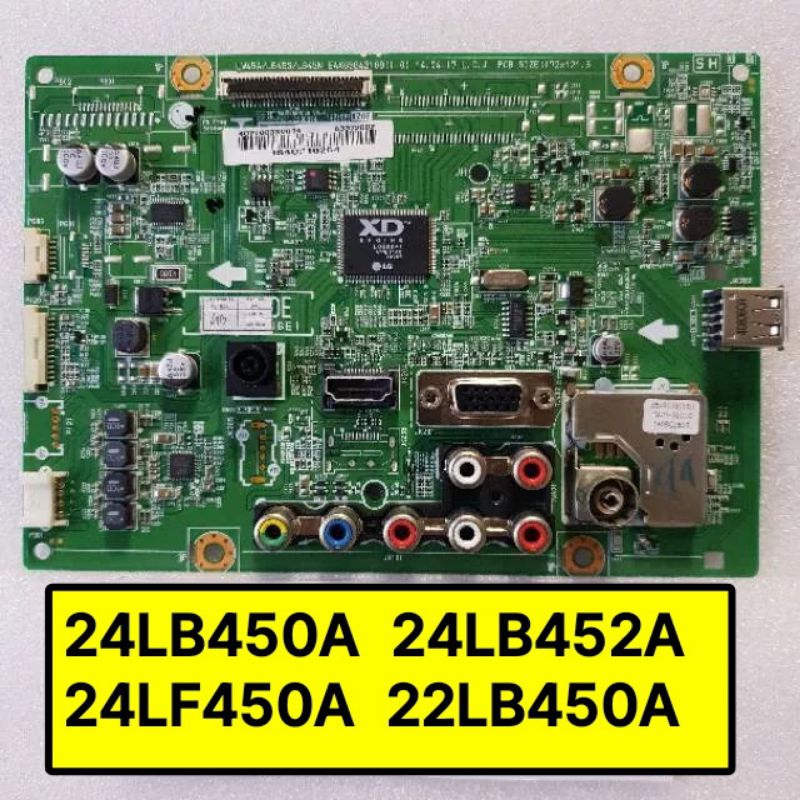 MB MAINBOARD TV LG 24LB450A 24LB450 22LB450A 24LB452  24LF450