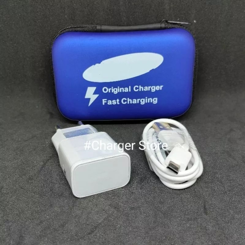 Charger Samsung Fast Charging Type C Original Plus Dompet / Tas