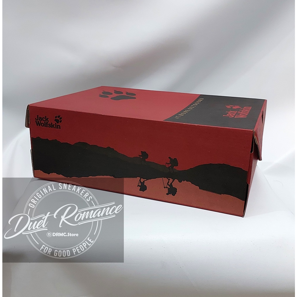 BOX DUS INNERBOX KOTAK SEPATU GUNUNG JACK WOLFSKIN TERMURAH KRAFT DOFT