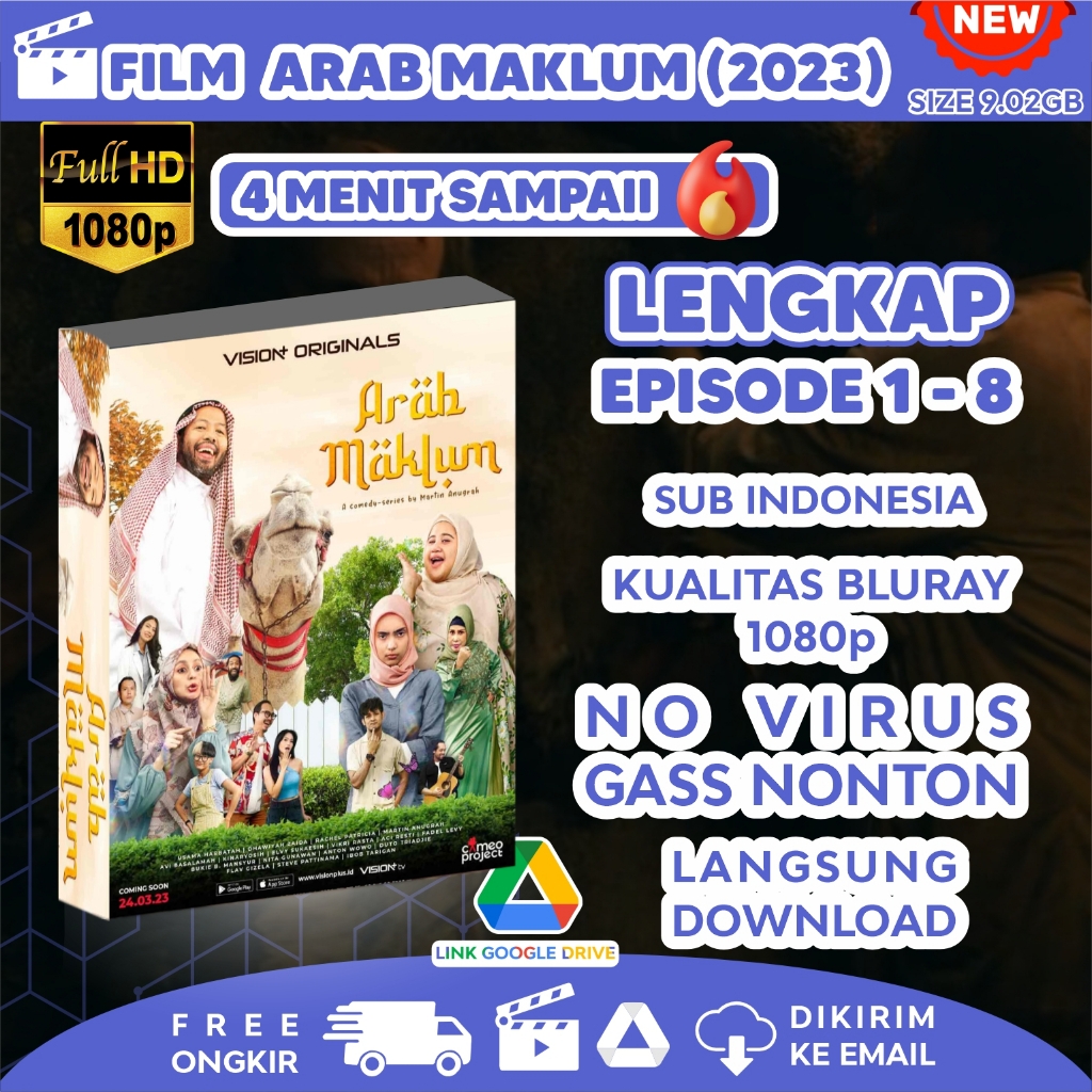 FILM ARAB MAKLUM (2025) LENGKAP Season 1 - 3 SUBTITLE INDONESIA FILM BLURAY
