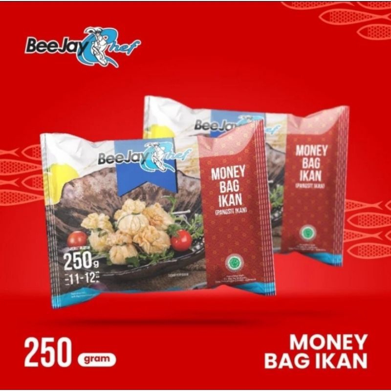 Bee Jay Money Bag Ikan 250Gr