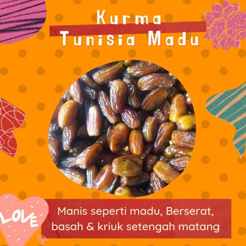 

Kurma Tunisia Madu Palm fruit Sunfruit al barakah