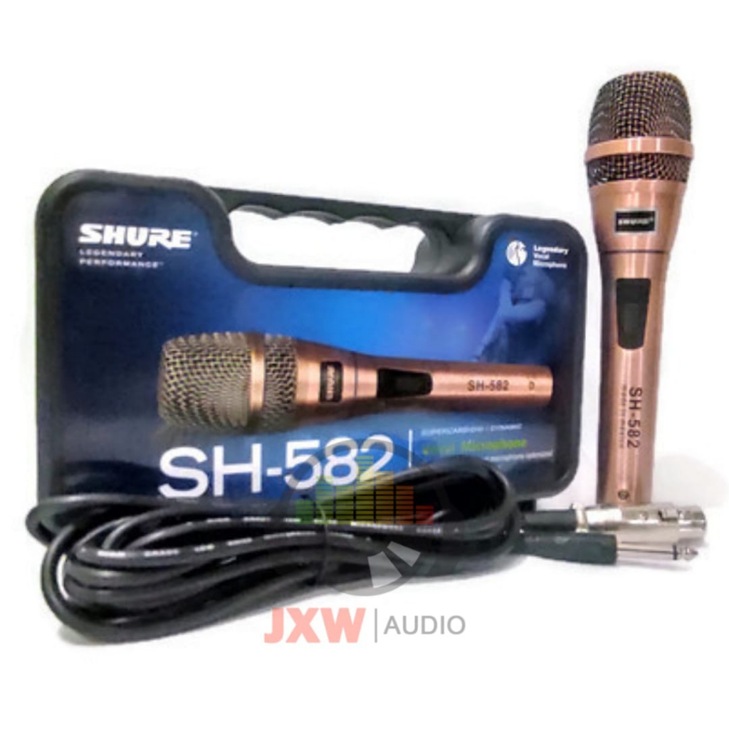 MIC KABEL SHURE SH 582 / MICROPHONE SHURE KABEL SH-582 / MIC SHURE SH582