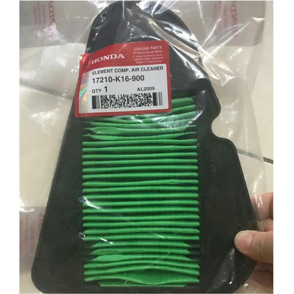 Filter Udara Saringan Udara BEAT INJEKSI K16 : 17210-K16-900