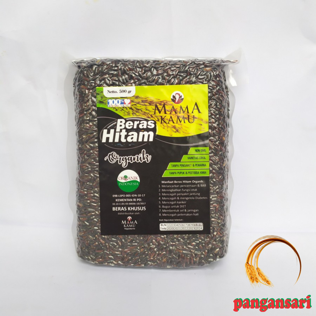 

Beras Hitam Organik - 500 grm