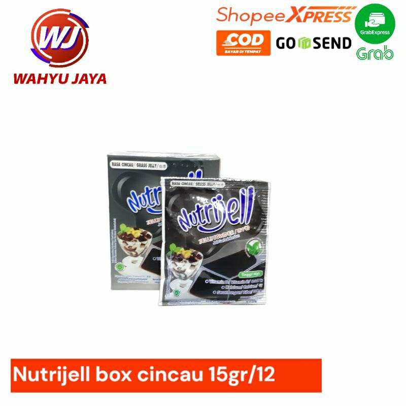 

nutrijell rasa cincau 15gr/12