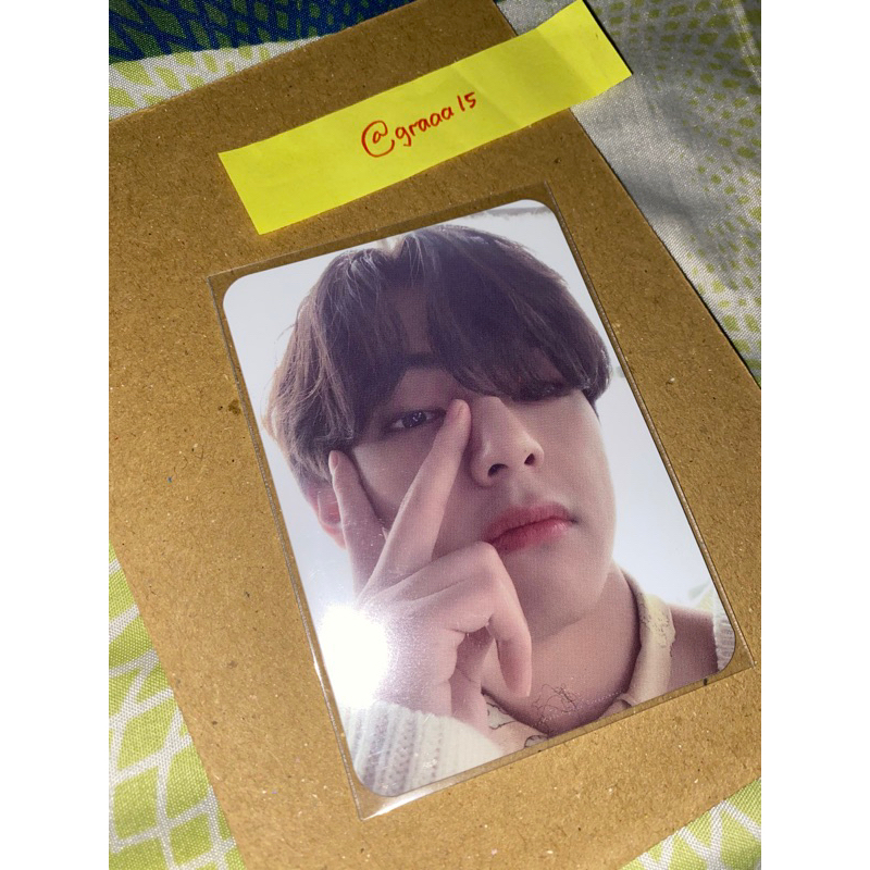 Photocard DICON Taehyung
