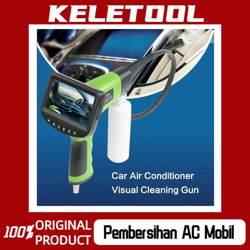 Keletool Pembersihan AC Mobil Alat Cuci Mobil Car AC Evaporator Cleaning Gun Endoscope Inspection Wa