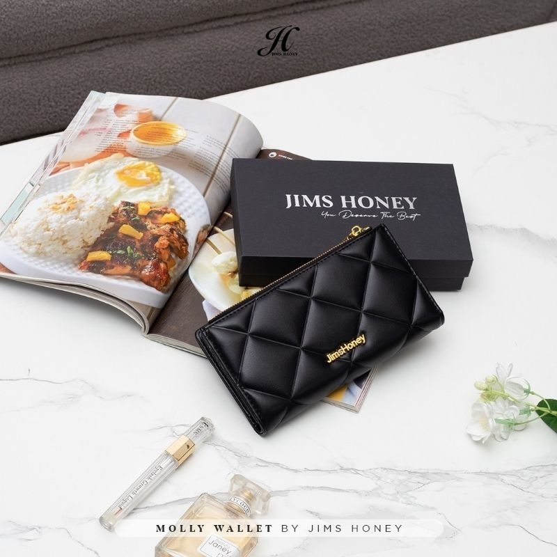 Jims Honey - Molly Wallet Dompet Panjang Jimshoney Free Box Exlusive