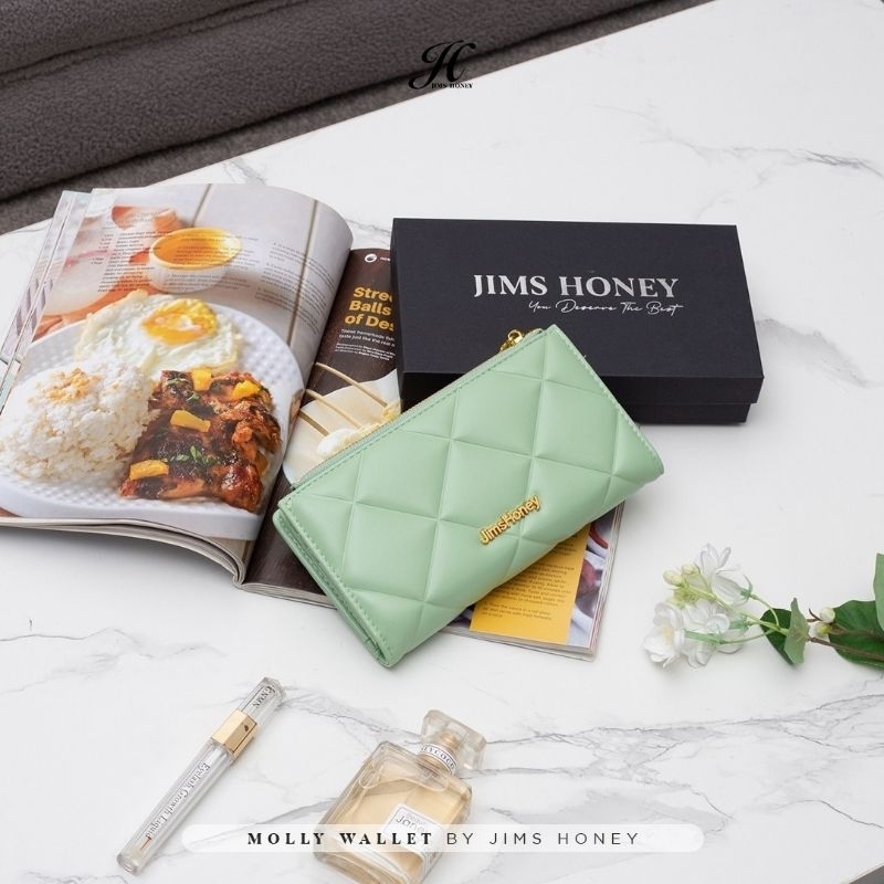 Jims Honey - Molly Wallet Dompet Panjang Jimshoney Free Box Exlusive