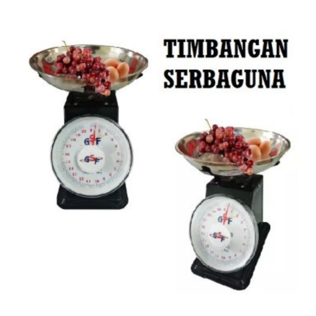 Jual Murah Timbangan dagang buah Laundry Daging Analog Manual 5kg 10kg 15kg 20kg timbangan serbaguna