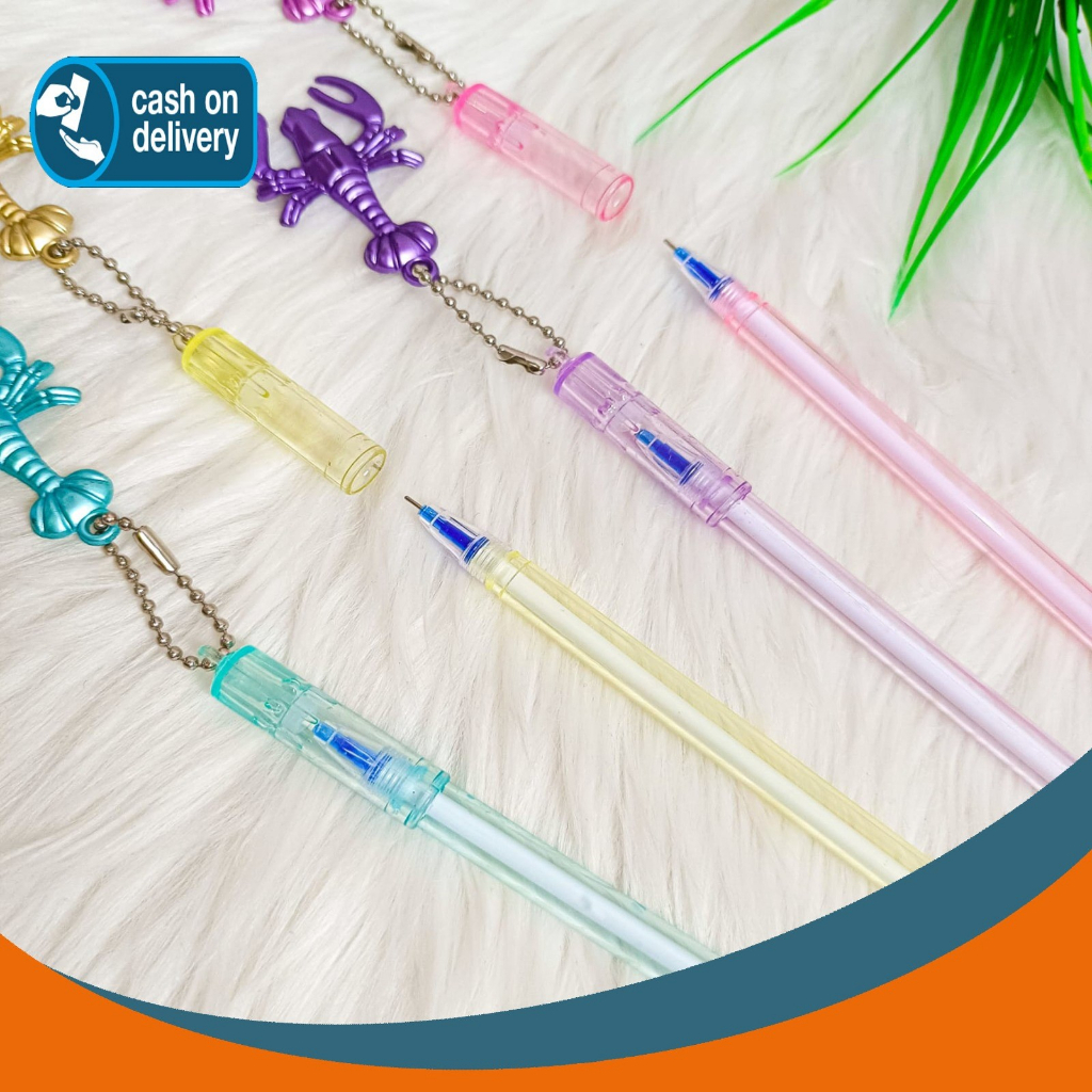 

PULPEN GANTUNGAN LOBSTER UDANG HEWAN LAUT PEN GANTUNGAN ALAT TULIS BOLPOIN UNIK IMUT MURAH PEN GEL KARAKTER LUCU MURAH PENA