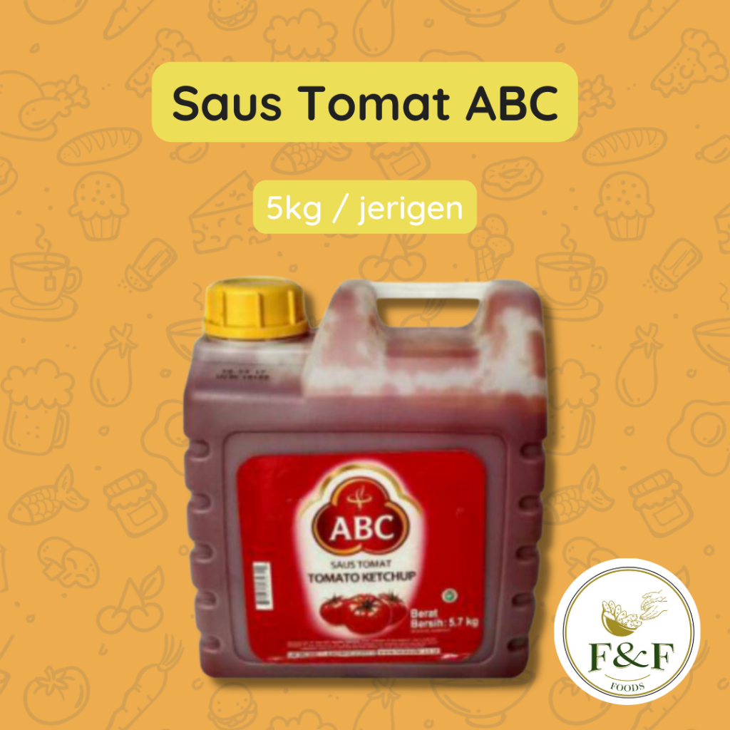 

Saus Tomat ABC 5kg | Saus Tomat | Saus ABC | Saus Jerigen