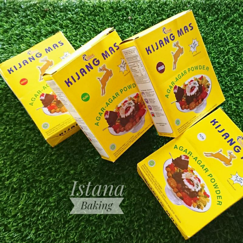 Istana Baking Serbuk Jelly Kijang Mas Jelly Agar Powder Kemasan 7gr Aneka Rasa Murah Terlaris