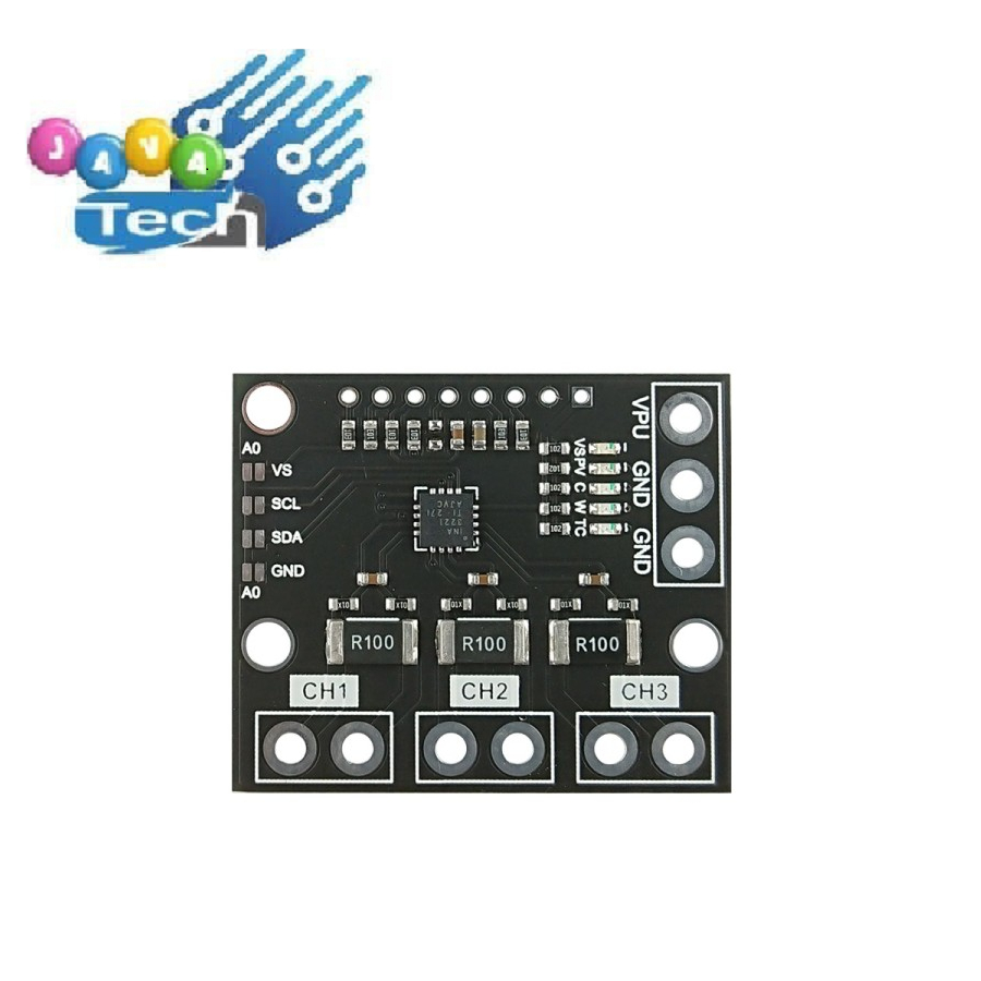 INA3221 3 Channel High Side Current Sensor SMBUS Interface Module