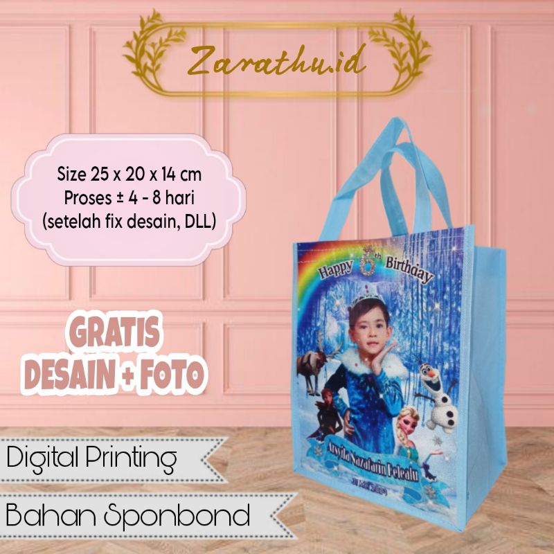 

(Zarathu.id) Tas Custom untuk acara ultah/aqiqah/khitan/wedding/dll