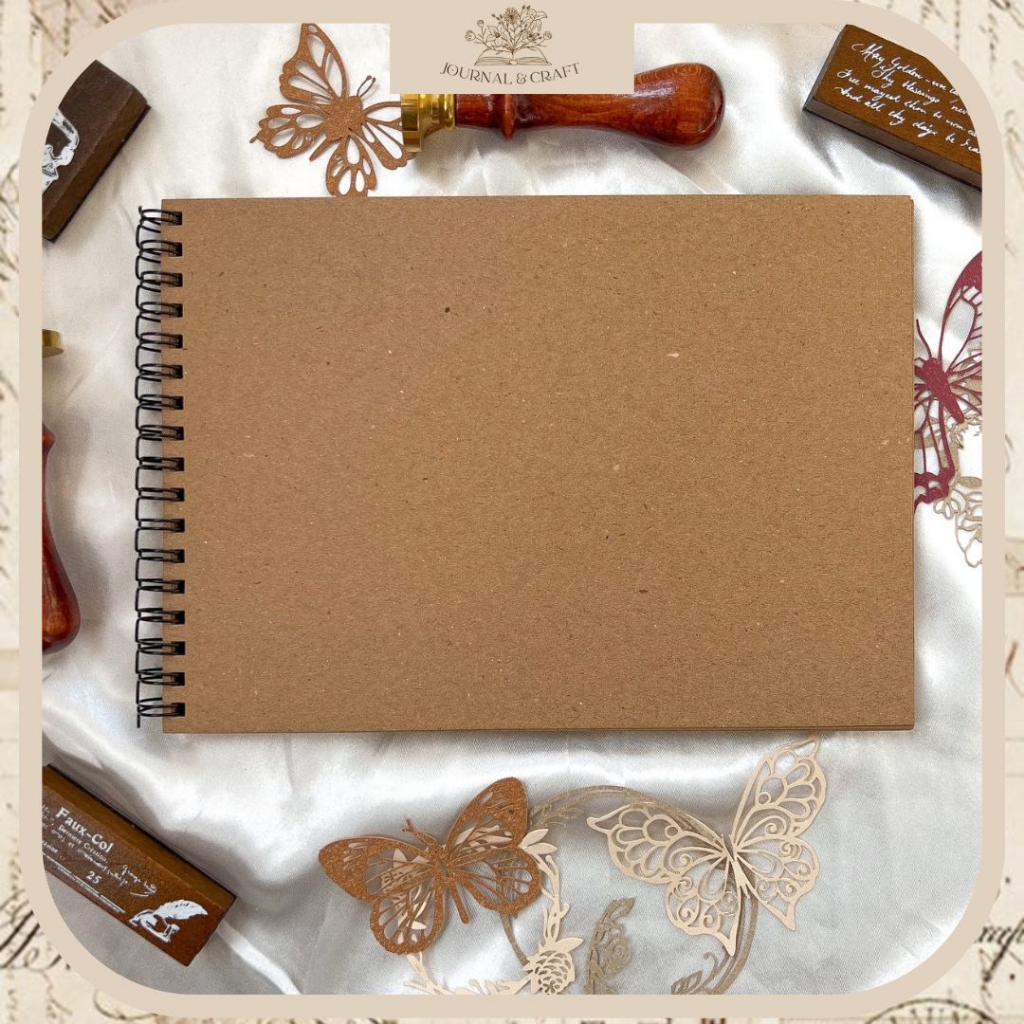 Scrapbook Aesthetic Album vintage buku catatan story book kado anniversary valentine cowok cewek mur