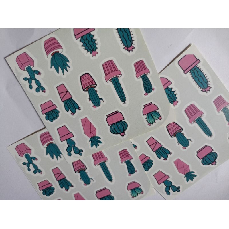 

demsshop_sticker journal aestetic CACTUS