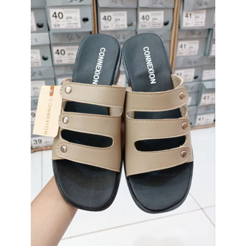 Sendal Connexion Wanita Sandal Teplek Conextion Selop Cewek