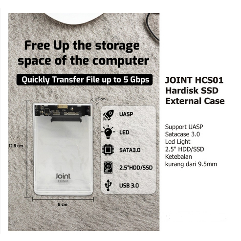 ITSTORE JOINT HCS01 Hardisk SSD External Case