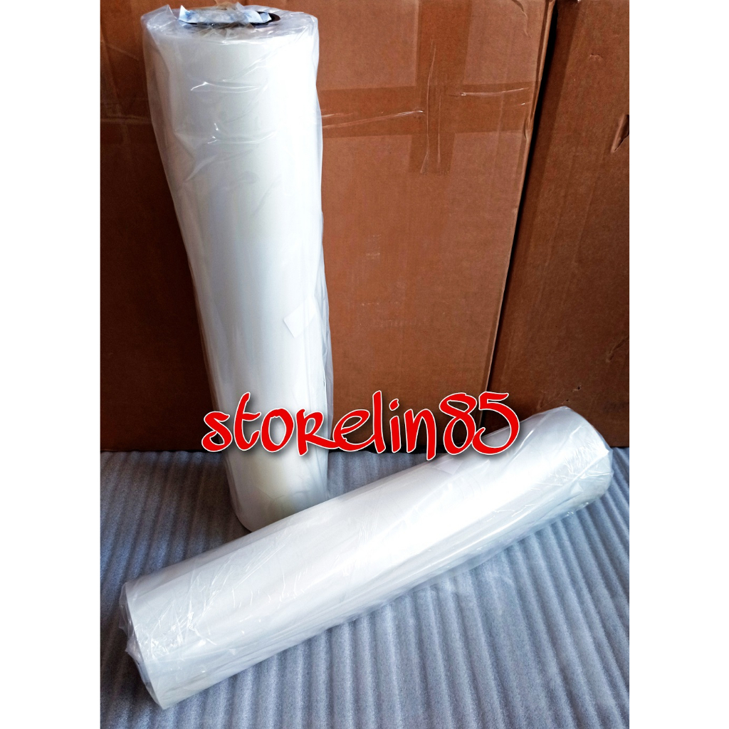 Premium High Quality Pet Glossy Film DTF Lebar 60CM 1 roll panjang 100M / Single Mett Glossy / Hot Peel