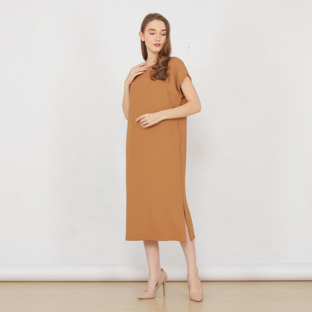 HUG KIREY - Dress Knit Menyusui Batwing Basic