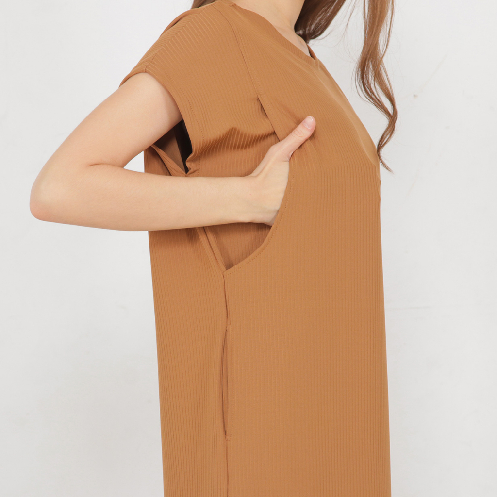 HUG KIREY - Dress Knit Menyusui Batwing Basic